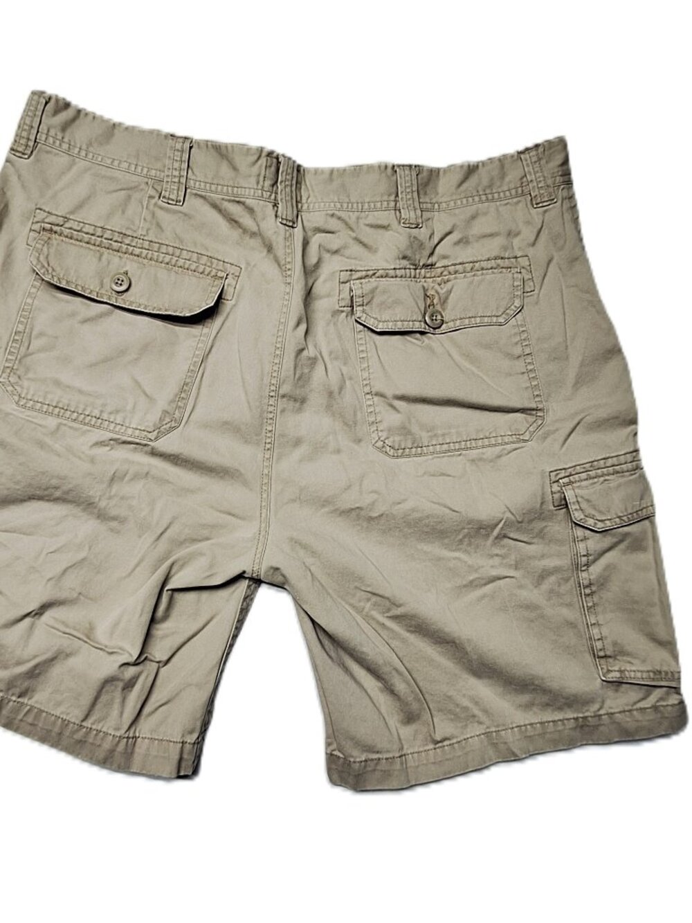 St. Johns Bay Khaki Cargo Shorts Size 42